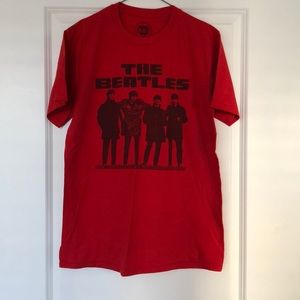Red Beatles shirt